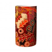 Aboriginal Art | Porcelain Vase | Theo Hudson